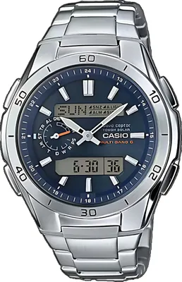 Image de Casio Radio Controlled WVA-M650D-2AER Montre-bracelet radio pour homme