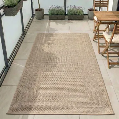 Zdjęcie produktu dla Carpetsale24 Dywan Zewn?trzny Wodoodporny i Odporny na UV Idealny do Kuchni na Balkon Taras Ogród i Salon, Rozmiar: 80x150 cm