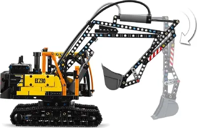 Obrázok produktu pre LEGO Technic Nákladné auto Volvo FMX a elektrický bager EC230, Stavebnica, 10 rok / roky, Plast, 2274 kusov, 3,81 kg