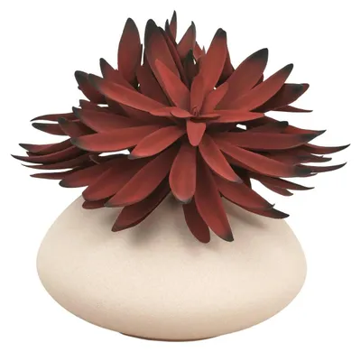 Produktbild von Kunstpflanze mit nyer-vase - Atmosphera créateur d'intérieur