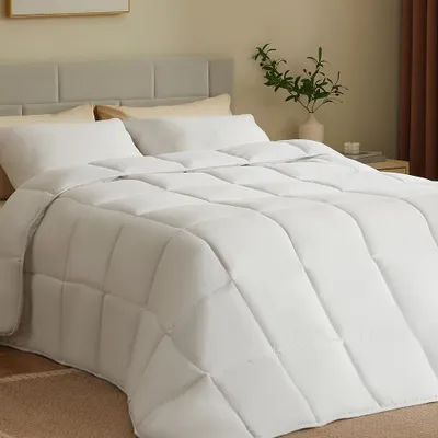 Image de CASABEL Couette Toutes Saisons, Confortable et Respirante, 220x240cm