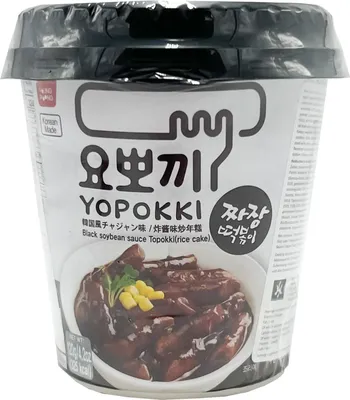 Immagine prodotto di Yopokki Topokki Jjajang Cup di torta di riso 120 g