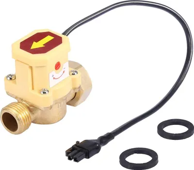 Obrázek produktu pro Spínač průtoku vody s nastavitelným průtokem, automatický spínač řízení tlaku, 220 V, závit G3/4-G1/2
