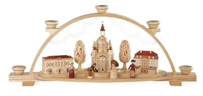 Produktbild von Schwibbogen Frauenkirche Dresden (47cm) von Müller Kleinkunst