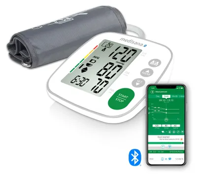 Obrázok produktu pre Medisana BU A52, Horné rameno, Automatické, Biela, 40 - 199, 22 - 42 cm, mmHg