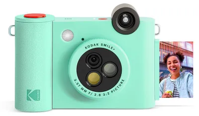 Zdjęcie produktu dla Aparat do natychmiastowych zdjęć KODAK SMILE + GREEN