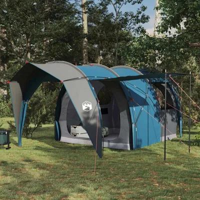 Produktbild von Tunnelzelt Blau 382 x 262 x 214 cm - Campingzelte DE776