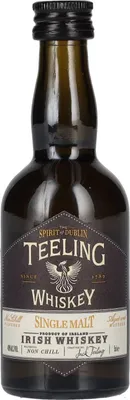 Produktbild von Teeling Whiskey SINGLE MALT Irish Whiskey 46% Vol. 0,05l