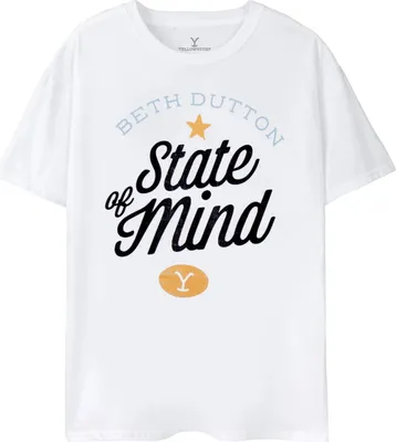 Produktbild von Yellowstone - Tričko "Beth Dutton State Of Mind" pre ženy NS7909 (M) (Weiß)