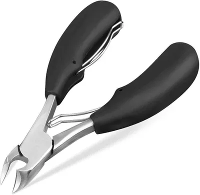 Productafbeelding van Ergonomische nageltang en nagelschaar met nagelriemtang voor diep ingegroeide, dikke of ingegroeide teennagels