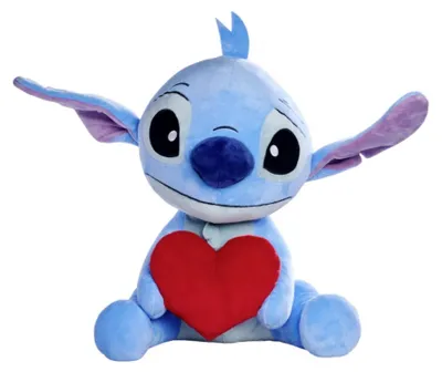 Image de Simba DISNEY Stitch avec un cœur, 50 cm, 587 - 0039