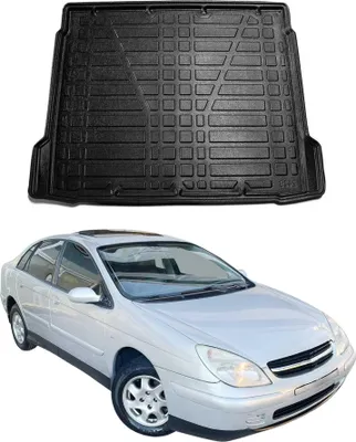 Image de Bac de coffre pour Citroen C5 2001-2008 Hayon étagé Caoutchouc TPE