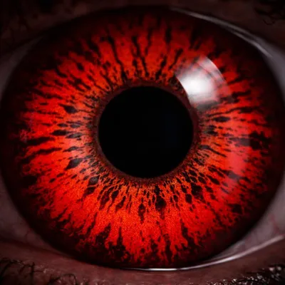 Produktbild von Halloween Kontaktlinsen ohne Stärke – Gruselige Vampir & Dracula Linsen für Fasching, Karneval, Cosplay & Halloween (Rot, 1 Paar / 2 Stück)