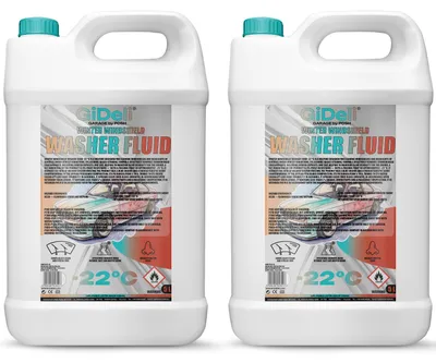 Produktbild von Scheibenfrostschutz -22°C 10L Winter Wischwasser Auto Gebrauchsfertig GiDeli