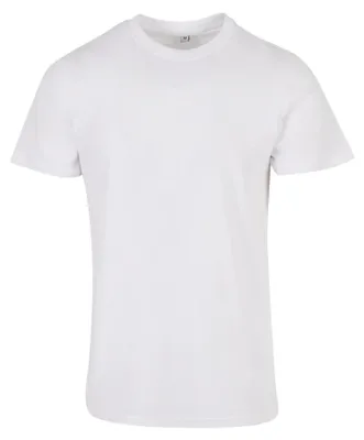Produktbild von Build Your Brand - "Basic" T-Shirt Rundhalsausschnitt für Herren LT5704 (5XL) (Weiß)
