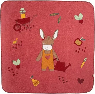 Produktbild von Sterntaler Badetuch100x100 Emmily hellrot
