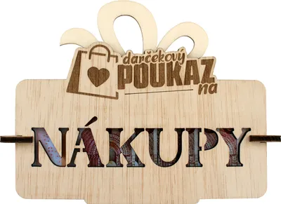 Obrázok produktu pre Darčekový poukaz na nákupy