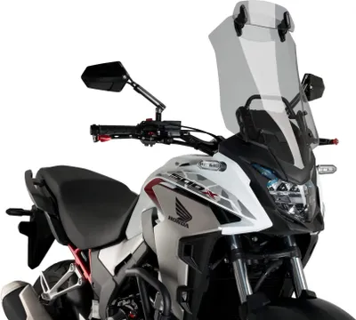 Immagine prodotto di Cupolino PUIG touring con deflettore fumè chiaro per Honda
