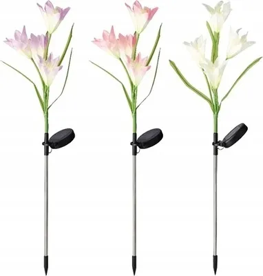 Produktbild von Outdoor Blume Solar Gartenlampe 70 cm