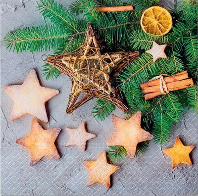 Obrázok produktu pre SUSY CARD  33-17712 SUSY CARD Weihnachts-Motivservietten "Merry Christmas"