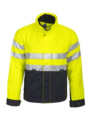 Produktbild von Projob 6407 GEFÜTTERTE JACKE EN ISO 20471 KLASSE 3