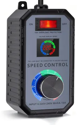 Drehzahlregler 230 V, 4000 W, mit Überlastschutz, einstellbar