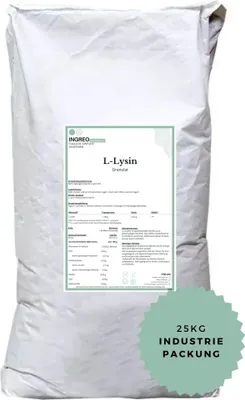 Produktbild von L-Lysin  - Hydrochlorid Granulat (<40 Mesh) – 25 kg