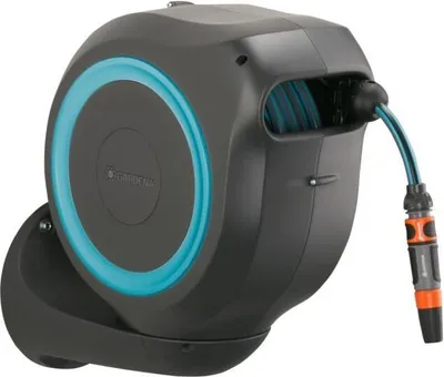 Immagine prodotto di GARDENA RollUp M 20 m Avvolgitubo automatico a parete, avvolgimento automatico del tubo