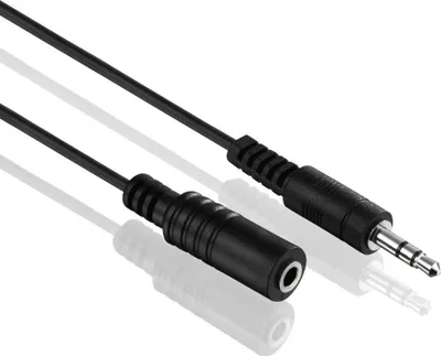 Produktbild von PureLink® - Audio Kabel 3,5mm Stecker auf 3,5mm Buchse, 0,50m