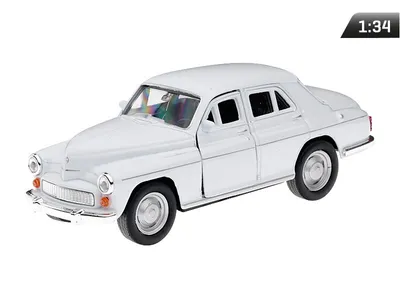 Zdjęcie produktu dla Model 1:34, PRL Warszawa 224, biały (A884W224B)