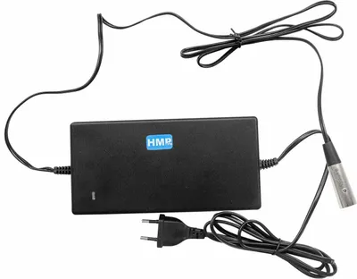Produktbild von Ladegerät mit Ladekabel 24V 1,6A 3-polig Lithium Ionen XLR Typ 2