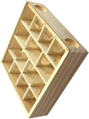 Image de Tunnel en bois pour hamster