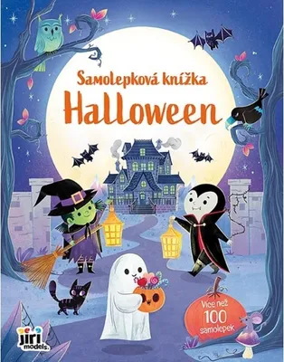 Obrázok produktu pre Nálepka kniha Halloween