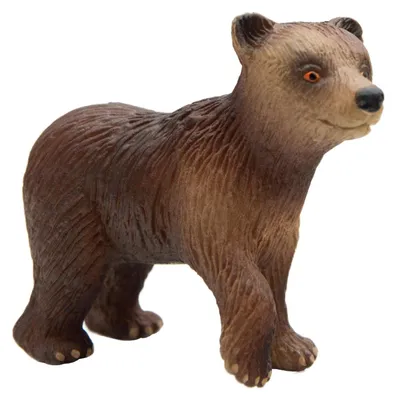 Produktbild von Bullyland 69399 - Spielfigur Braunbär Junges, ca. 5 cm große Tierfigur, detailgetreu, PVC-frei, ideal als kleines Geschenk für Kinder ab 3 Jahren