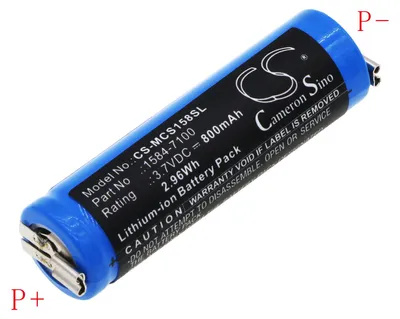 Image de TECHTEK Batterie compatible avec [Moser] ChromStyle 1584 remplace 1584-7100