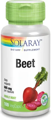 Immagine prodotto di Barbabietola 605 mg Solaray Capsule 100 Capsule