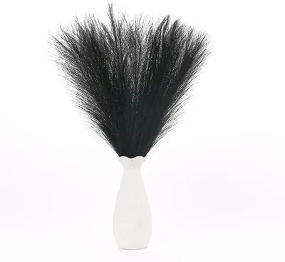 Immagine prodotto di Decorazione in erba della pampa sintetica, 55 cm, nera, 20 pezzi
