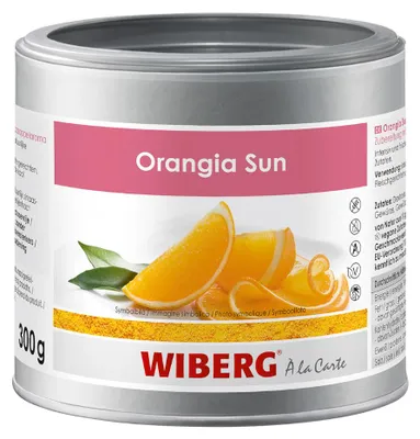 Image de Wiberg Orangia Sun à l'arôme naturel d'orange paquet de 300g
