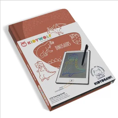 Image de Kidywolf Kidydraw Mini - Tablette à dessin Dinosaures