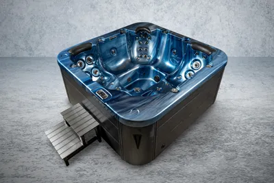 Produktbild von American Outdoor Whirlpool Torina Ocean Blue / Grey 215x215cm