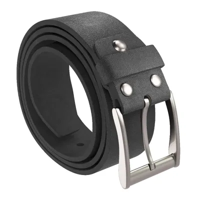 Produktbild von Gürtel Herren Ledergürtel Männer Frauen Echtleder Anzuggürtel Schwarz u. Braun Länge kürzbar Breite 38 mm