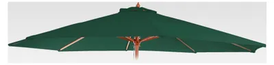 Produktbild von Ersatzbezug für Sonnenschirm Florida-AM, Ø 3,5m Polyester 8 Streben - grün