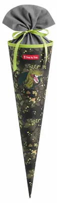 Image de Step by Step cône scolaire School Cone Dino Torex vert