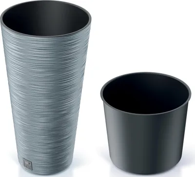 Produktbild von Furu Slim DFRH300 Runder Blumentopf, 30x58cm, Betonfarbe