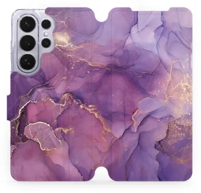 Produktbild von Handyhülle mit klappe für Galaxy S26 Ultra, Mobiwear Book, Violett