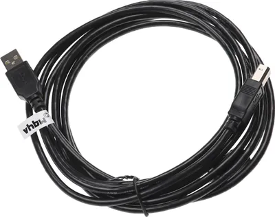 Produktbild von vhbw USB A auf USB B Druckerkabel Scannerkabel Adapterkabel - 3 m Schwarz