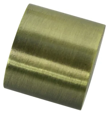 Produktbild von Gardinia Endkappen für Gardinenstangen mit Ø 16 mm, 2 Stück, Metall, Messing-ant