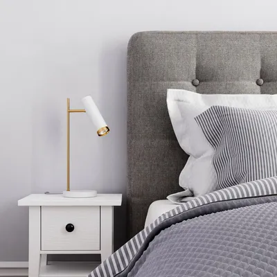 Image de Lampe de table Puls de Rydens, couleur blanche
