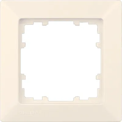 Immagine prodotto di Cornice Siemens singola, linea DELTA, bianco elettrico, 1 pz.