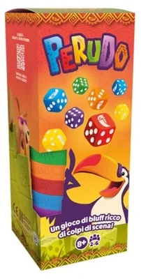 Imagen del producto de Perudo Refresh 2024 (Edición italiana) – Juego de mesa – Zygomatic – 2-6 jugadores – 8+